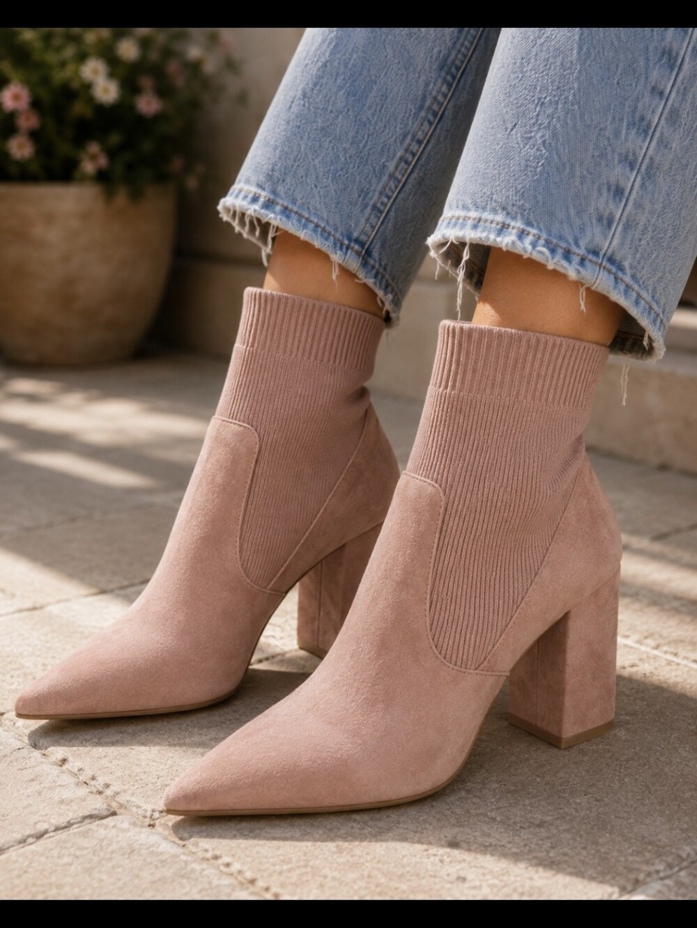 Steve Madden Reece Sock Bootie